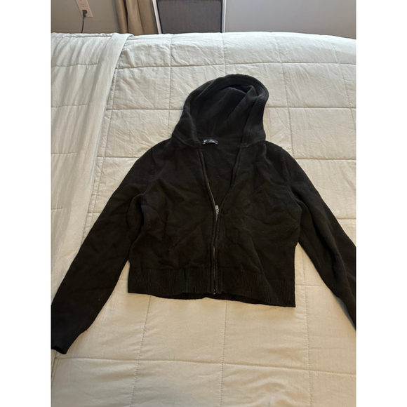 GAP Tops - Women's GAP Black Full-Zip Hoodie Standard M